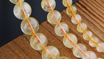 citrine-beads